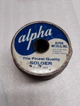 Vintage Alpha Cen-tri-core Energized Rosin Solder 60/40 Alloy .040 Dia 4LB 12OZ. Fixed Price $79.97.