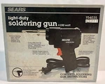 Sears Craftsman 954035 Light Duty Soldering Gun 100W. Fixed Price $29.99.