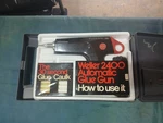 Vintage Weller Automatic Glue Gun Kit Model 2400K With Carry Case.. Fixed Price $29.99.
