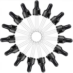 Ygdz Glass Tops Pack 15ML Essential Oil Droppers Fit Doterra Young. Fixed Price $19.99.