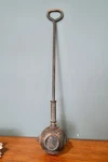 Vintage Antique Rowell Smelting Ladle Blacksmith Tool Cast Iron Bowl 36" Long. Fixed Price $199.99.