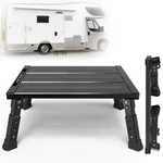 Rv Aluminum Platform Step Portable Folding Adjustable Height Stool Black. Fixed Price $39.37.