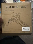 Solder Gun HB-799, Lightweight, One-hand Operation, Alloy Tip, Ss Cover, New. Fixed Price $11.50.