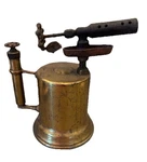 Vintage Brass Blowtorch By Otto Bernz Co., Newark, Nj, WX9 Gas Flame. Fixed Price $28.99.