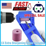 Drill Bit Sharpener Corundum Grinding Wheel Titanium Portable Powered Tools Us. Fixed Price $6.95.
