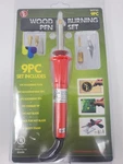 Wood Burning Kit Pen Set 9 Piece New. Fixed Price $15.99.