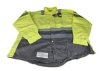Bulwark Fr Fire Resistant Shirt Men Xxl Reg Yellow Gray Type Class 3 Level 2. Fixed Price $49.95.