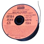 Chicago Electric Mig Solid Wire ER70S Alloy Size 0.030 Item # 42916. Fixed Price $7.50.