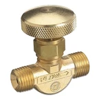 Western Enterprises Brass Body Valve Non-corrosive Gases 200 Psig B-size 9/16". Fixed Price $45.95.