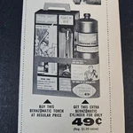 1964 Bernzomatic Corporation Torch Kit Vintage Print Ad Kyle Rote Rochester Ny. Fixed Price $6.23.