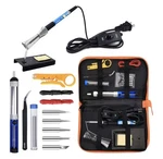 Anbes Soldering Iron Kit Electronics, 60W Adjustable Temperature Welding Tool, 5. Fixed Price $19.99.
