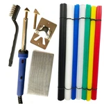 Plastic Repair Welding Kit, With 80W Iron, 90 Rods, Metal BRUSH,1 M.... Fixed Price $51.99.