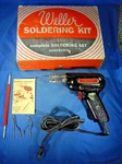Vintage Weller Junior 8100K Soldering Gun Kit Original Box -tested Working. Fixed Price $29.99.