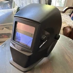 Chicago Electric Welding Auto-darkening Helmet Black Shade 9-13. Fixed Price $30.00.
