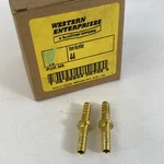 Pack - Western Enterprises 44 Brass Hose Splicer 200 Psig. Fixed Price $9.02.