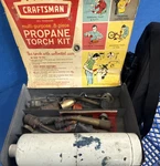 Craftsman 8-PIECE Multi-purpose Propane Torch Kit, Mpn 4230. Fixed Price $17.00.