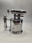 Vector Pyro Star Table Top Butane Torch Lighter Chrome Tri-pump. Fixed Price $74.95.