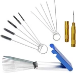 Carburetor Cleaning Kit, Carbon Dirt Jet Remove Torch Tip Cleaner Set.... Fixed Price $8.82.