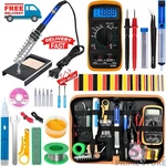 Cautin Para Esta Electrico 110V Kit Con Puntas Bomba Desoldar US-80W. Fixed Price $36.99.