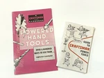 Set Of 2 Sears Craftsman Manuals Powered Hand Tools Illustrated 1960. Fixed Price $20.00.
