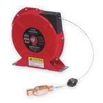 Reelcraft 3050 Cable Reel, Ft, Spring Return, Red. Fixed Price $561.99.
