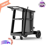 3-TIER Tilt-table Welding Cart For Tig Mig Welder & Plasma Cutter, 360 Wheels. Fixed Price $129.32.