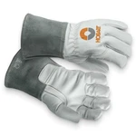 Hobart Mig Welding Gloves, Gray, Medium. Fixed Price $20.99.