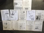 Craftsman Sears Manuals Lot Of 12 Owners Operating Parts Lists Tools Equipment. Fixed Price $9.96.