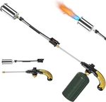 Propane Torch Weed Burner, Adjustable Flame Thrower With Detachable Handle, B.... Fixed Price $38.89.