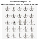 Lt Series Soldering Iron Tips Are Compatible With Weller WSD81 WSP80 WP80. Fixed Price $10.99.