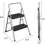 Cosco 2-STEP Household Folding Stool Ladder 200 Lbs. Load Capacity. Fixed Price $44.00.