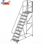 Tri-arc RWSR110246-XR 10-STEP Gateway Rear-exit Steel Rolling Ladder With 30". Fixed Price $2897.87.
