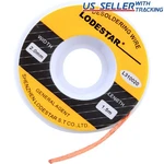 2.0MM Desoldering Braid Wick Remover W/ No Residue Rosin Flux 5 Ft. Fixed Price $6.58.