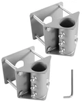 Jufwko Heavy-duty Stainless Steel Floating Dock Side Leg Pipe Holder, Silver. Fixed Price $83.21.