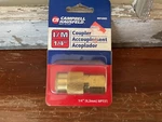 Campbell Hausfeld I/m 1/4" Coupler. Fixed Price $10.99.