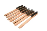 Lot Of Forney Wire Brushes Carbon Steel Bristles Wood Handle 70504 Brown. Fixed Price $39.99.