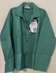 Radnor Mens 2XL Green Full-button Fire Retardant Cotton Welding Jacket New A4447. Fixed Price $29.99.