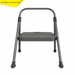 Cosco 1 Step Steel Stool - Folding, 225 Lb Capacity, No Assembly, Black. Fixed Price $17.99.