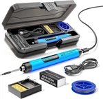Cordless Usb Rechargeable Portable Soldering Iron, Digital Adjustable Display Sc. Fixed Price $20.37.
