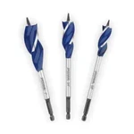 3041003 Irwin Max Speed Tri Flute 6" Drill Bit Set For Wood, 3-PIECE 5/8. Fixed Price $24.99.
