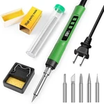 Soldering Iron Kit, 190W Gun, 110V Led For Army Green. Fixed Price $18.48.