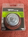 Forney 72731 Wire Cup Brush, Coarse Crimped With 1/4-INCH Hex Shank New. Fixed Price $10.50.