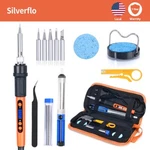 100W Soldering Iron Kit Station Led Display Adjustable Temp Welding Tools. Fixed Price $23.99.