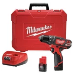 Milwaukee Tool 2408-22 M12 3/8 In Hammer Drill/driver Kit. Fixed Price $156.99.