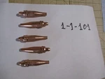 5 Victor Original New Torch Tips .... 101 Cs Size. Fixed Price $35.00.