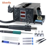 670W 706-II Soldering Station T12 Lcd Hot Air Rapid Heating Welding Tools. Fixed Price $104.99.