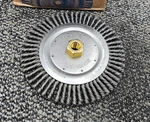 (qty 2) Weiler 09000 7" Stringer Bead Twist Wire Wheel .020 Steel 5/8-11. Fixed Price $46.53.