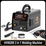 3 IN1 HVM200 Semi-automatic Mma Mig Welding Machine Inverter Welder Synergy Tool. Fixed Price $228.00.