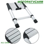 All-carb 8.5FT Extension Telescoping Ladders Multi-purpose Folding 330LBS. Fixed Price $58.14.