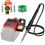 Taingwei Cordless Soldering Iron Kit For Milwaukee M18 18V BATTERY,90W Red. Fixed Price $50.99.